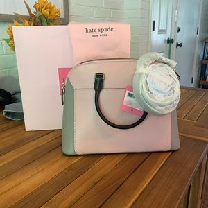 Kate Spade Pink Louise Medium Dome Satchel